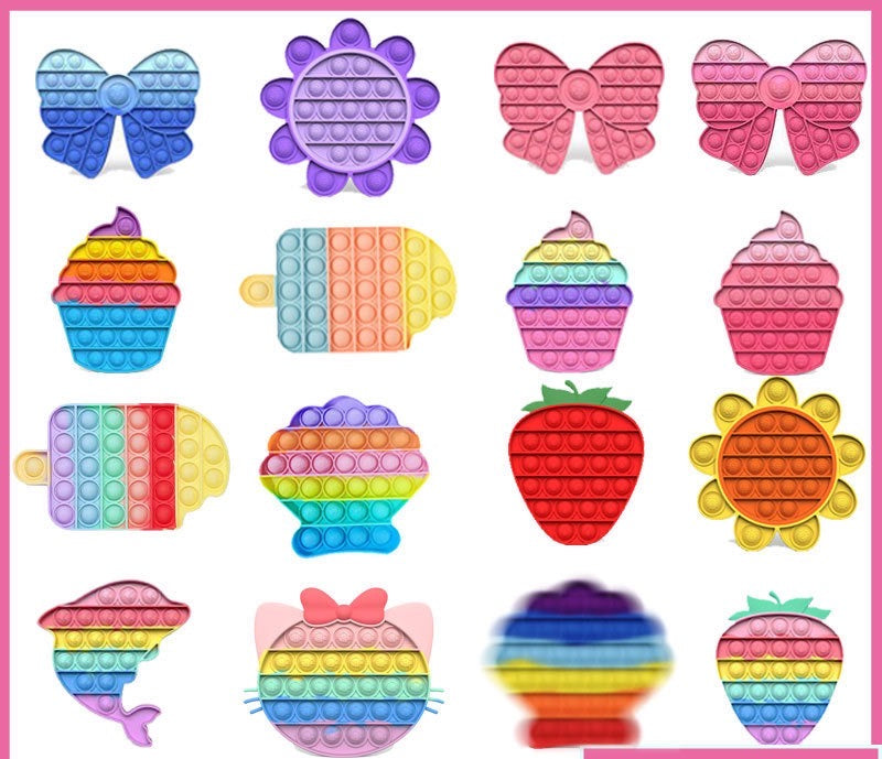 Beautiful Push Pop Fidget Sensory Toy - Nice Weather