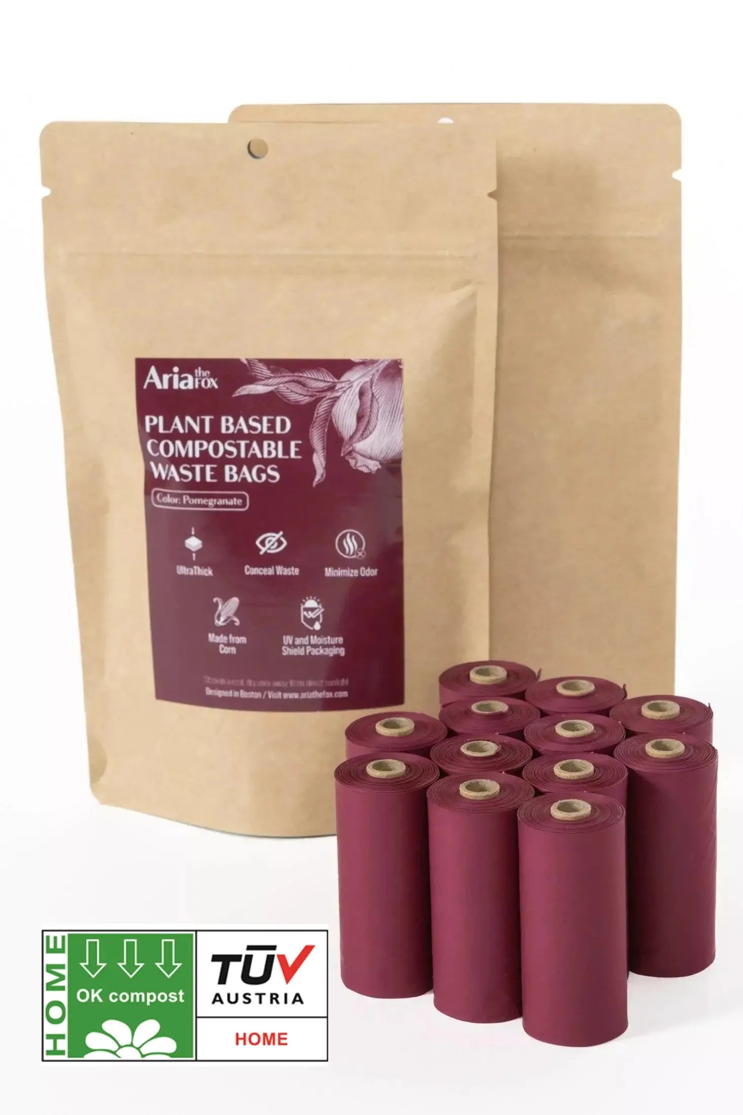 Plant-Based Compostable Waste Bags