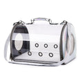 Clear Cat Carrier Handbag "Catpack"