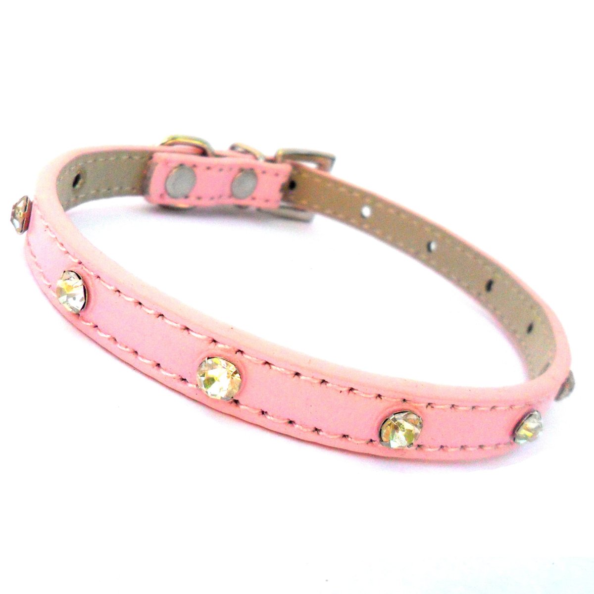 Baby Diamond Collar - Pink