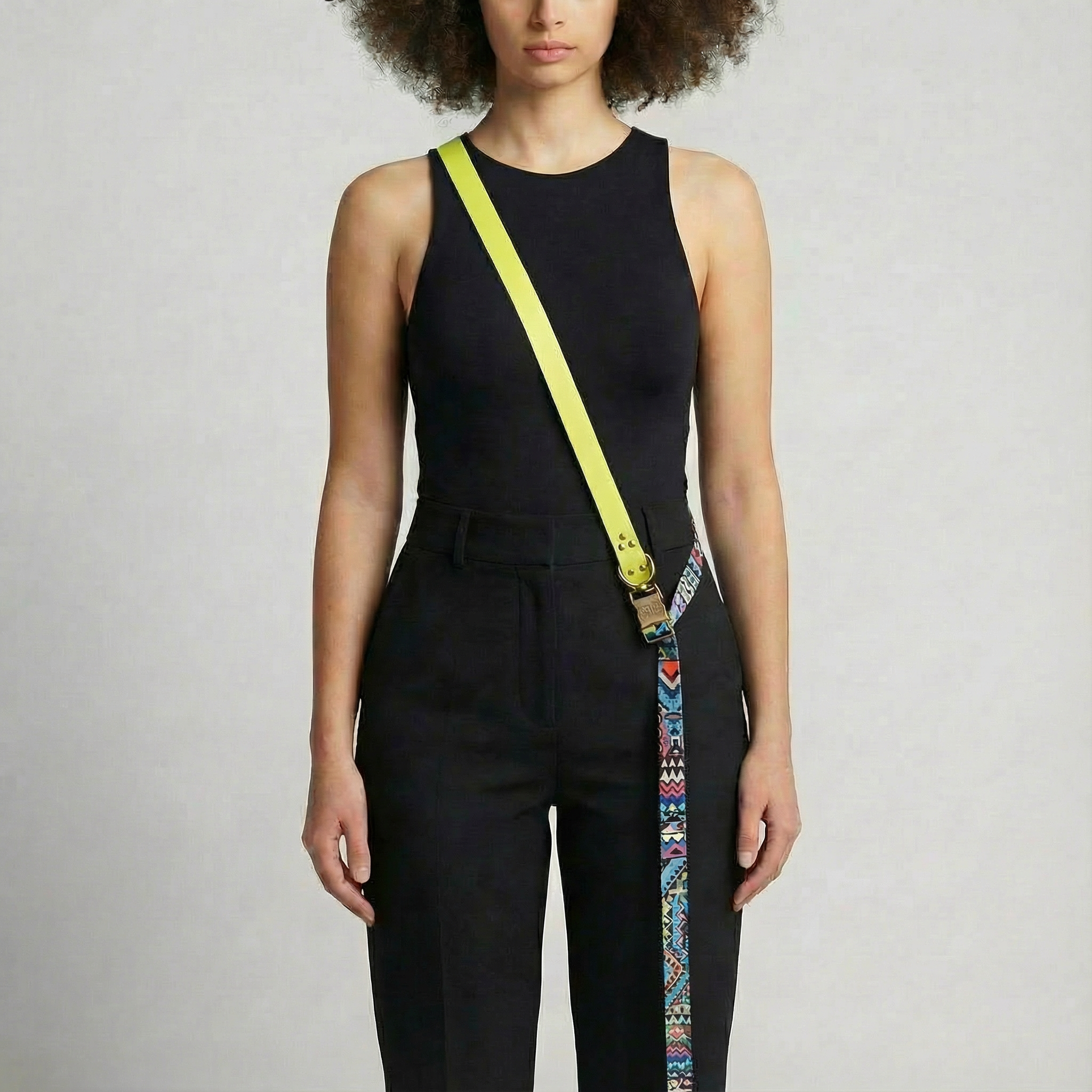 Hands-Free Dog Leash Ethnic Vibrance