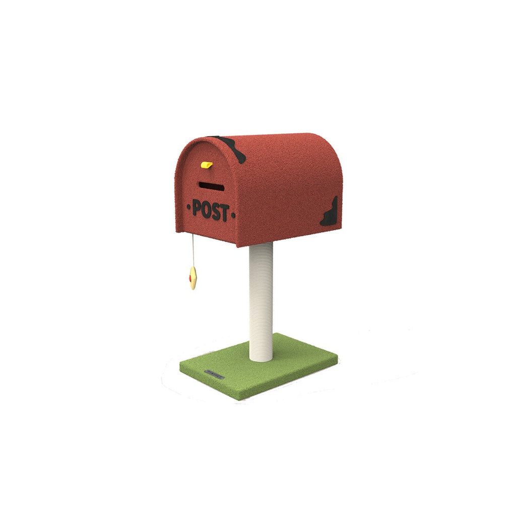 Mailbox Red Climbing Frame Cat Tree