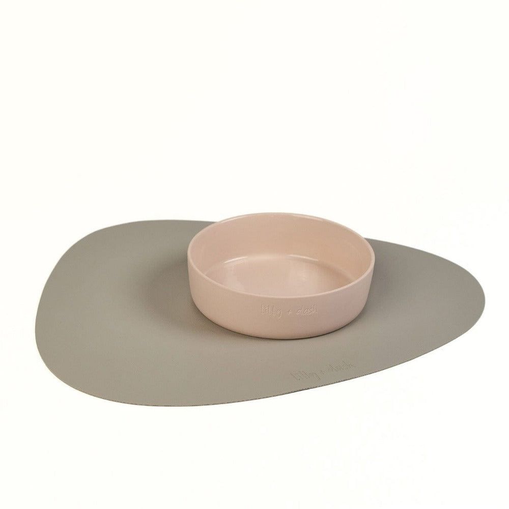 placemats with an asymmetric design